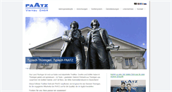 Desktop Screenshot of paatz.com